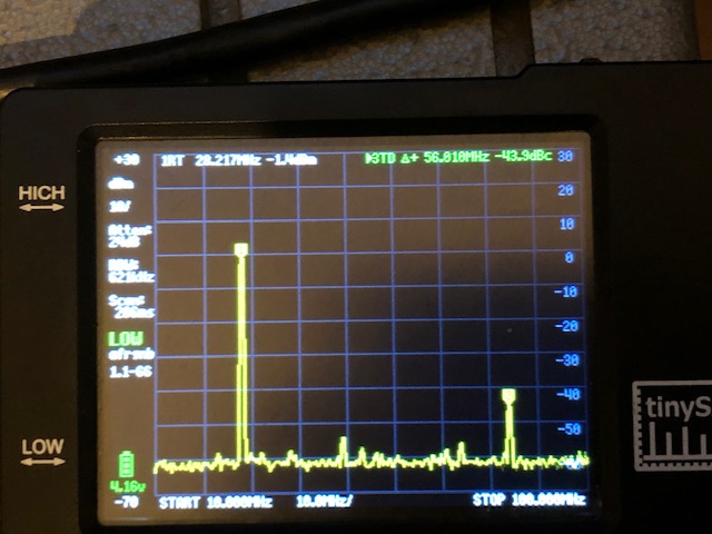 200D XVTR TX 28 MHz spectrum.JPG